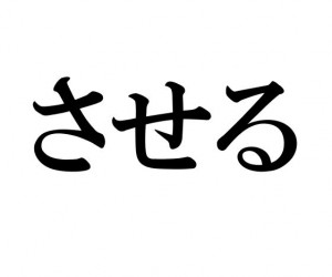 Japanese Grammar: させる