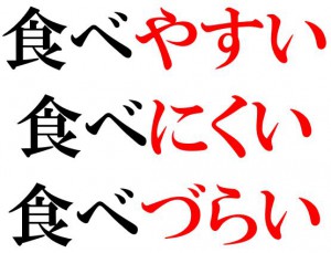 Japanese Grammar: やすい にくい