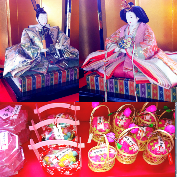 Hinamatsuri Japan Dolls' Festival Girls' Day Japanese culture Emperor Empress candy Japanese sweets NinjaBaker.com social media
