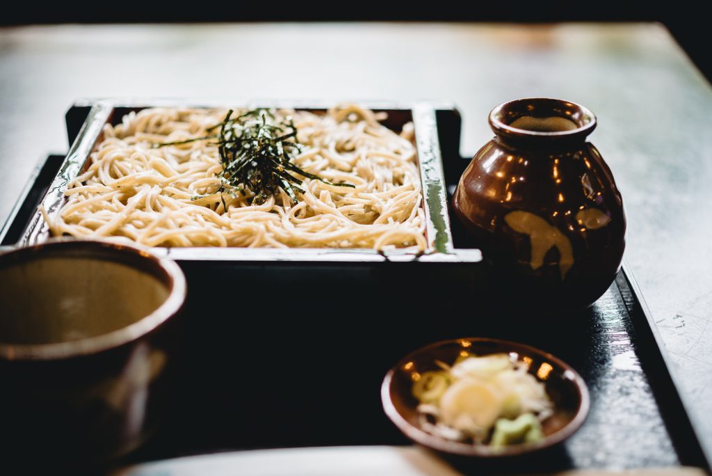 Japanese Soba Noodle Dish